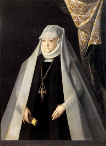 unknow artist Portrait of Anna Jagiellon as a widow. France oil painting art